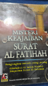 Image of Misteri Keajaiban Surat Al Fatihah