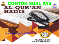Image of Al-Qur'an Hadis : MTS kelas VIII