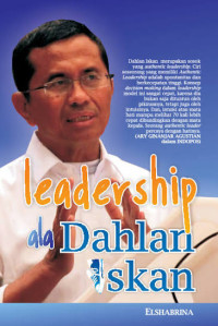 Image of Leadership ala Dahlan Iskan