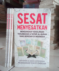 Image of Sesat Menyesatkan : mengungkap kekeliruan...